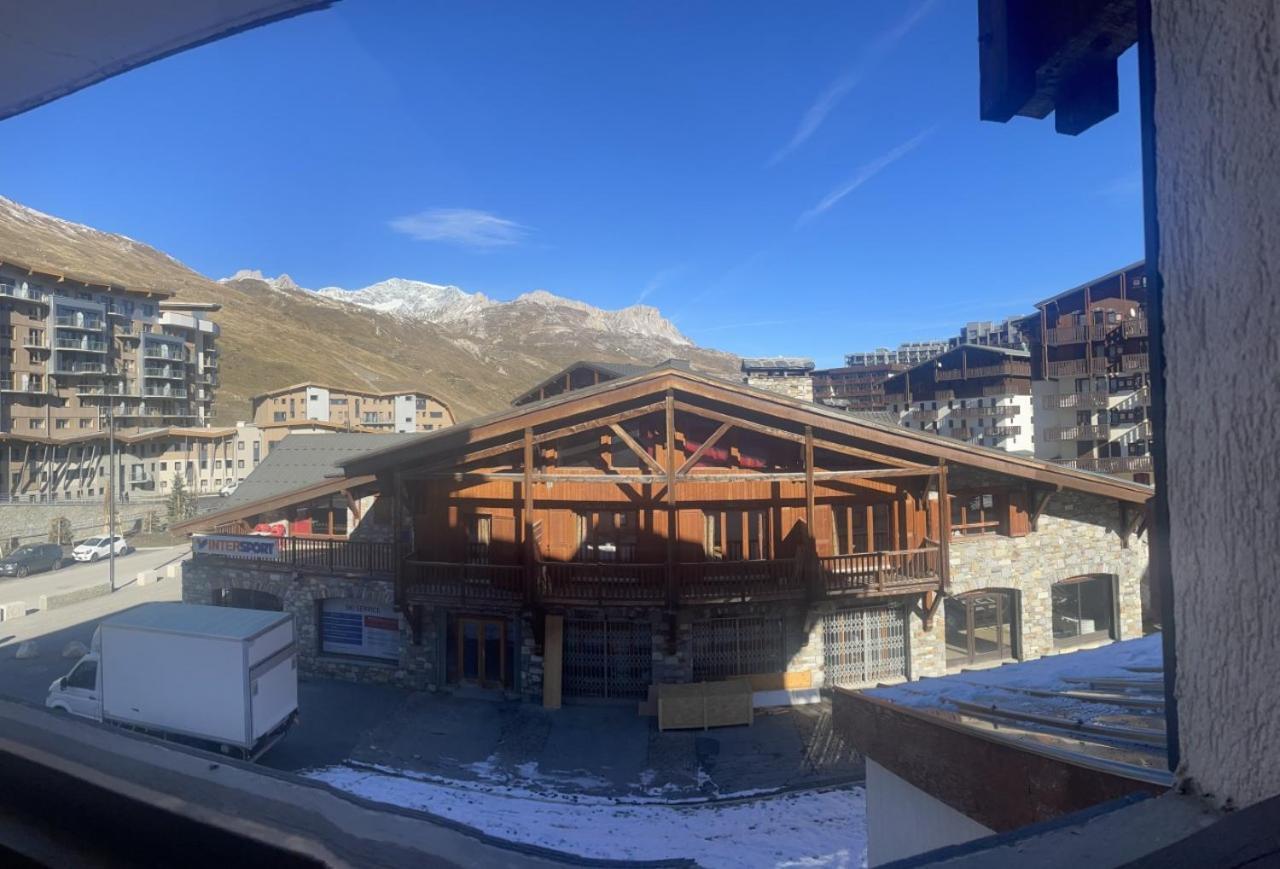 Charmant Studio Aux Pieds Des Pistes Vue Sur La Montagne Tignes Exterior photo