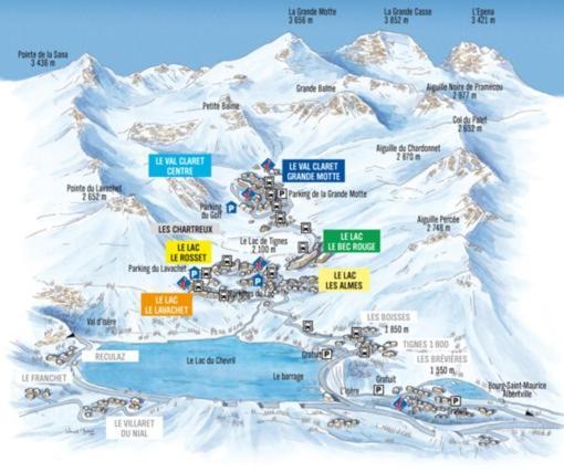 Charmant Studio Aux Pieds Des Pistes Vue Sur La Montagne Tignes Exterior photo